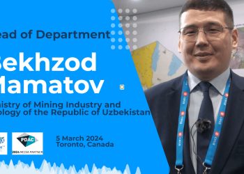 Interview with Bekhzod Mamatov, Head of Department of Uzbekistan’s Mining and Geology Ministry